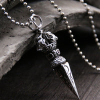 Collier pendentif Vajra en argent sterling 925 de KarmaRipple