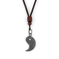 Collier pendentif Yin Yang Balance en argent sterling 990 de KarmaRipple